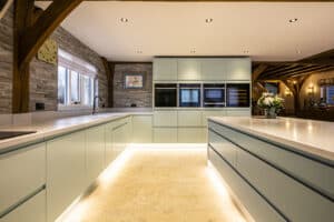 solid surface kitchens