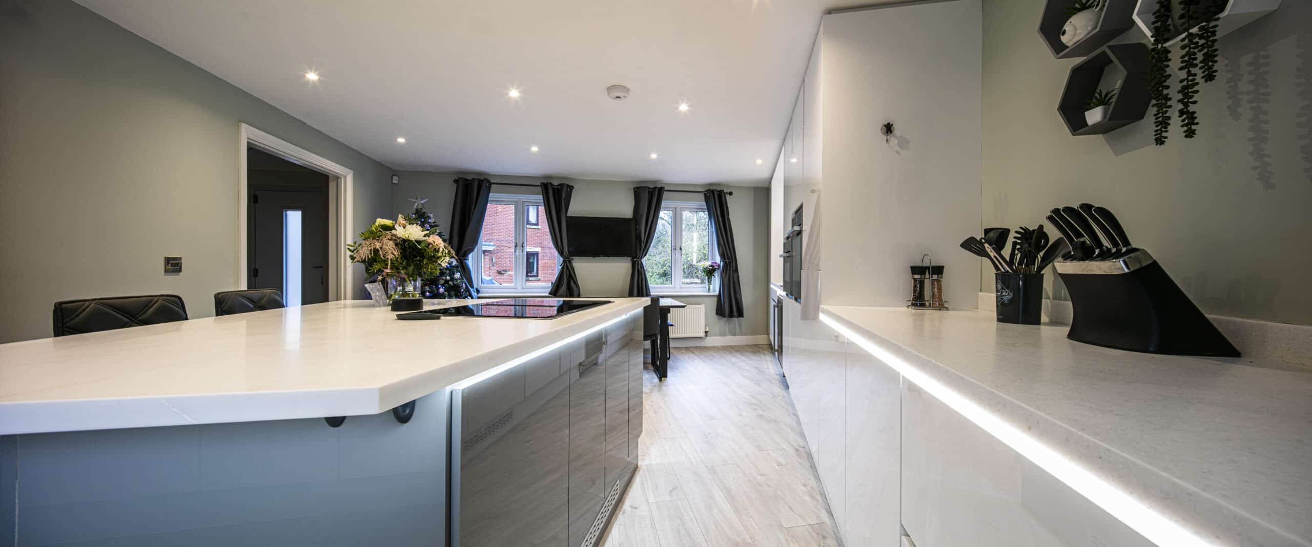 solid surface kitchens